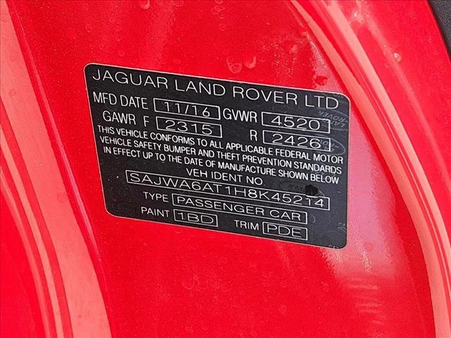 2017 Jaguar F-Type 1st Gen - Image 20 of 20