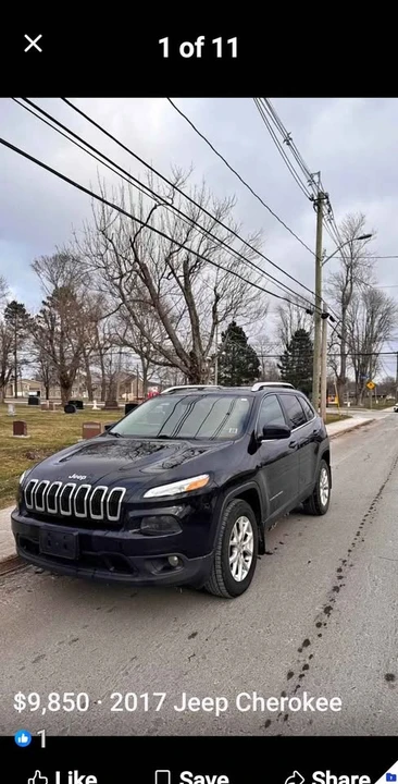 2017 Jeep KL Cherokee - Image 3 of 9