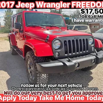 2017 Jeep Wrangler Freedom