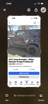 2017 Jeep Wrangler Sport