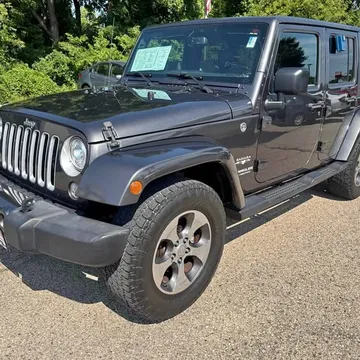 2017 Jeep Wrangler Unlimited 4xe Sahara 4xe Sport Utility 4D