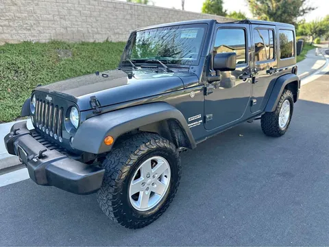 2017 Jeep Wrangler Unlimited Smoky Mountain Sport Utility 4D