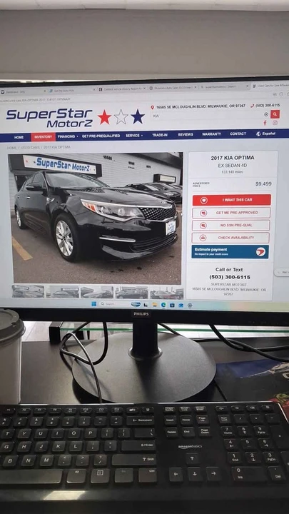 2017 Kia Optima/K5 - Image 2 of 2
