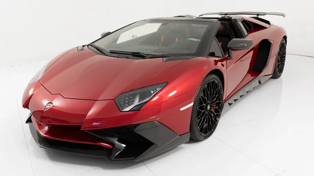 2017 Lamborghini Aventador SV Roadster