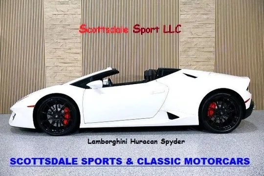 2017 Lamborghini Huracan LP580-2 Spyder