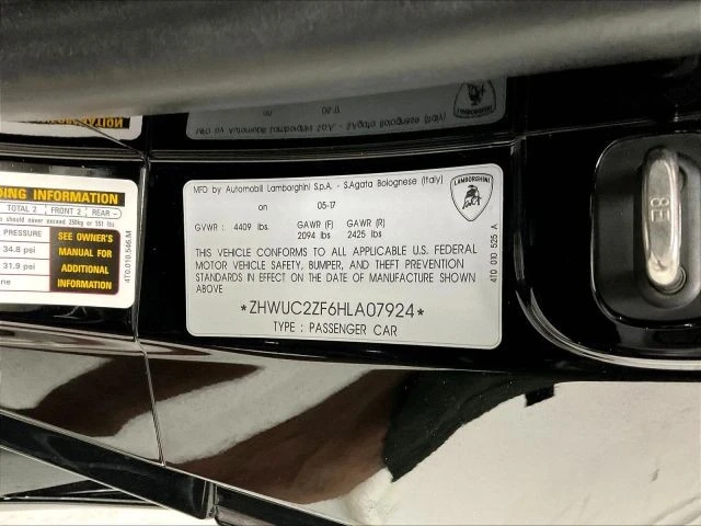 2017 Lamborghini Huracan LP580-2 - Image 30 of 31