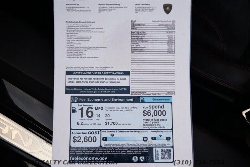 2017 Lamborghini Huracan LP580-2 - Image 26 of 31