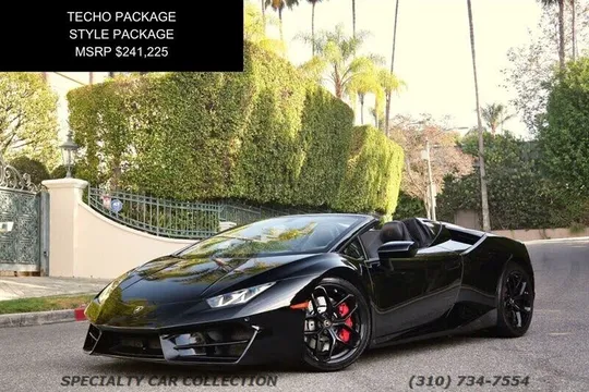 2017 Lamborghini Huracan LP 580-2 Spyder