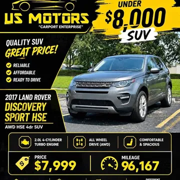 2017 Land Rover Discovery Sport HSE AWD