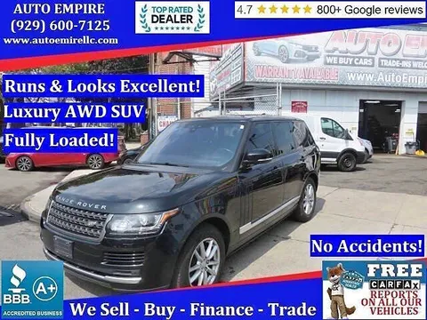 2017 Land Rover Range Rover Base AWD 4dr SUV