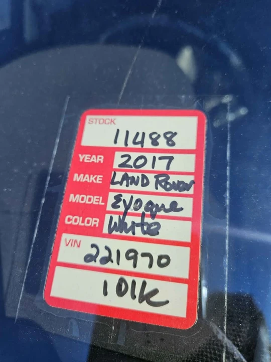 2017 Land Rover Range Rover Evoque 1st Gen - Image 8 of 8