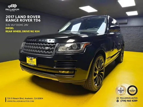 2017 Land Rover Range Rover HSE