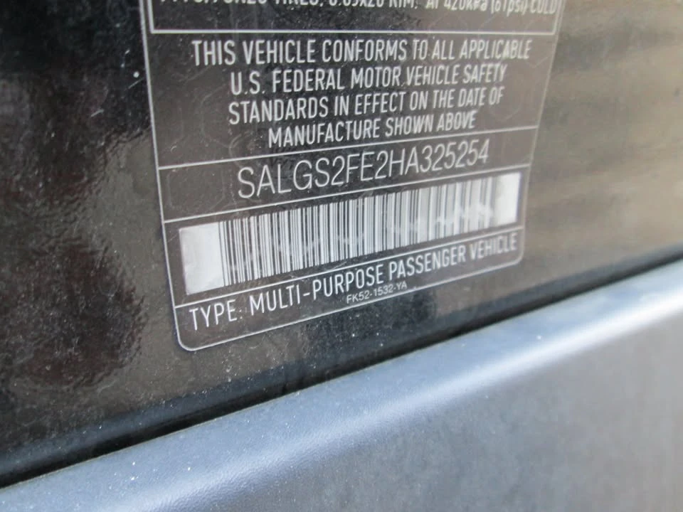 2017 Land Rover Range Rover L405 - Image 10 of 20