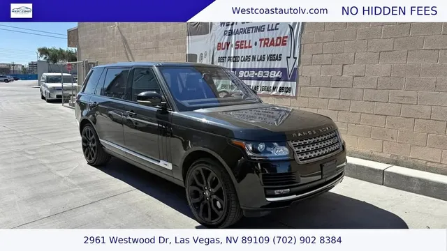 2017 Land Rover Range Rover Supercharged LWB