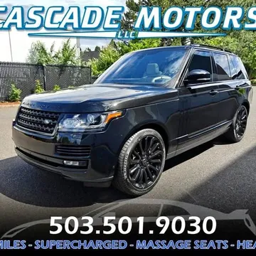 2017 Land Rover Range Rover Supercharged Sport Utility 4D