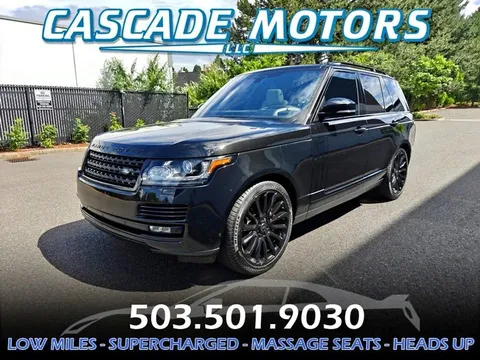 2017 Land Rover Range Rover Supercharged Sport Utility 4D