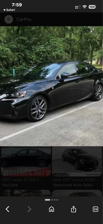 2017 Lexus IS 3rd Gen - Image 2 of 13