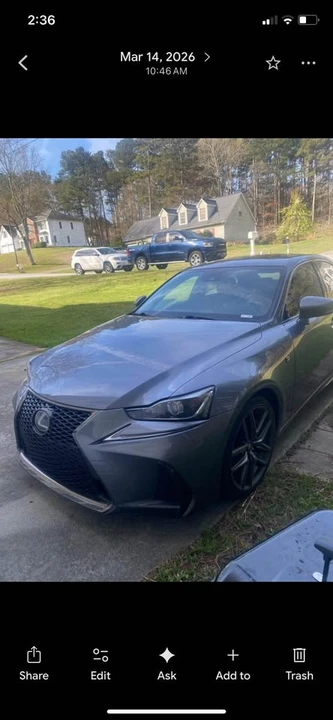 2017 Lexus IS 3rd Gen - Image 16 of 19