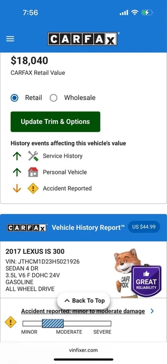 2017 Lexus IS 3rd Gen - Image 20 of 20