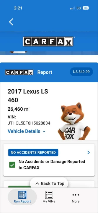 2017 Lexus LS 4th Gen - Image 13 of 13