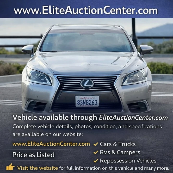 2017 Lexus LS 4th Gen - Image 2 of 12