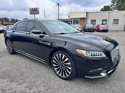 2017 Lincoln Continental Black Label