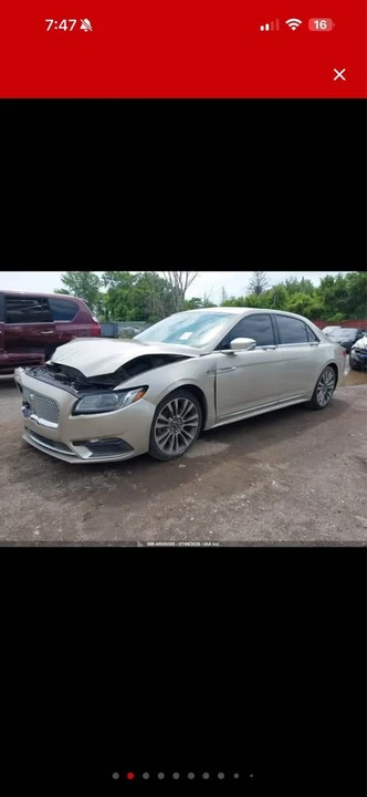 2017 Lincoln Continental 10th Gen - Image 7 of 9