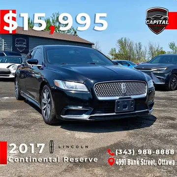 2017 Lincoln Continental Reserve AWD