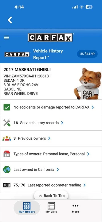 2017 Maserati Ghibli 3rd Gen - Image 20 of 20