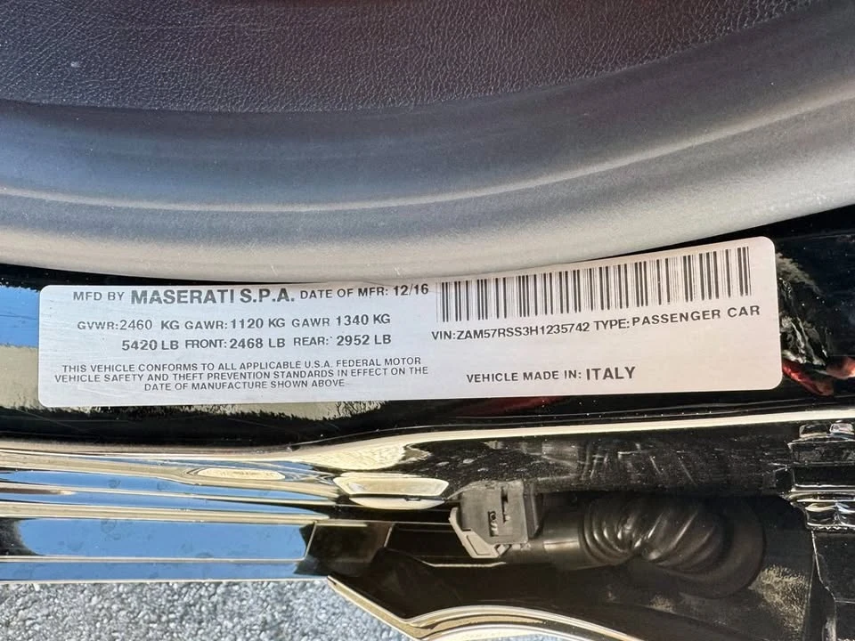2017 Maserati Ghibli 3rd Gen - Image 18 of 18