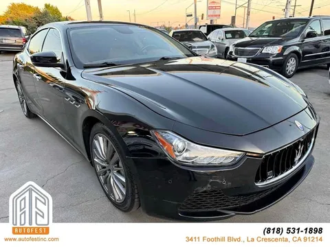 2017 Maserati Ghibli 3.0L
