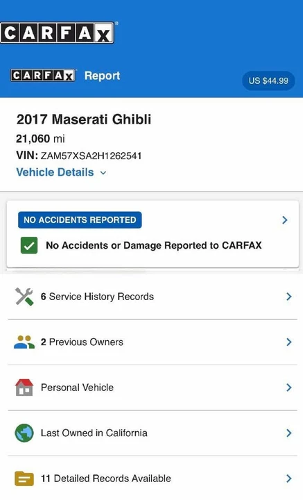 2017 Maserati Ghibli 3rd Gen - Image 12 of 13
