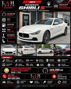 2017 Maserati Ghibli S