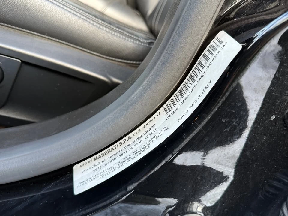 2017 Maserati Ghibli 3rd Gen - Image 20 of 20