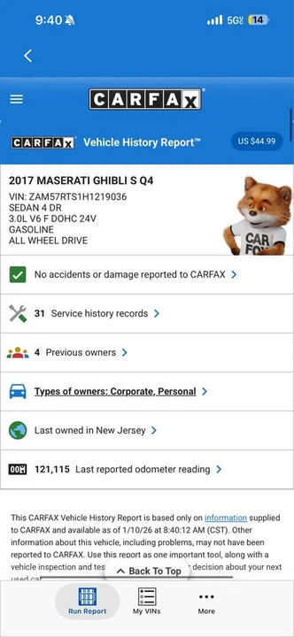 2017 Maserati Ghibli 3rd Gen - Image 17 of 17