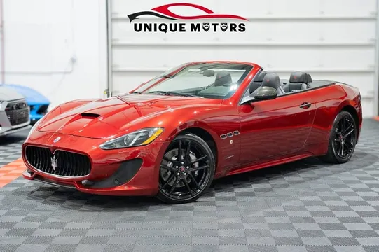 2017 Maserati GranTurismo Convertible Special Edition Sport