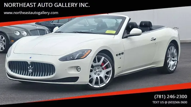 2017 Maserati GranTurismo Convertible