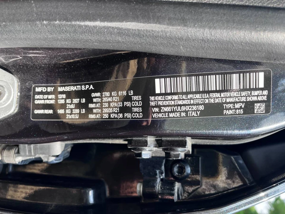 2017 Maserati Levante - Image 23 of 23