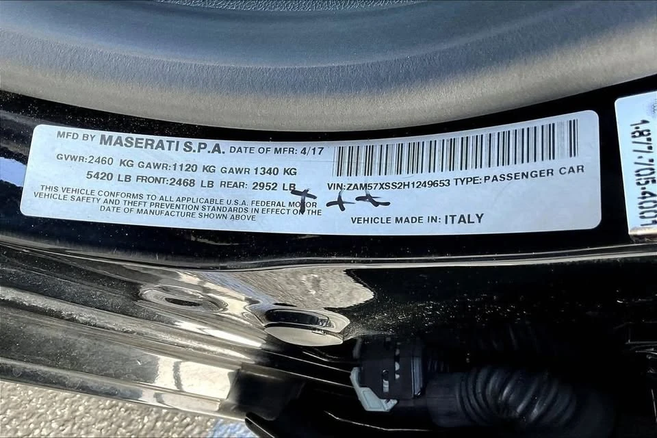2017 Maserati Ghibli 3rd Gen - Image 18 of 20