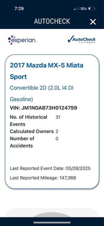 2017 Mazda ND MX-5 Miata - Image 20 of 20
