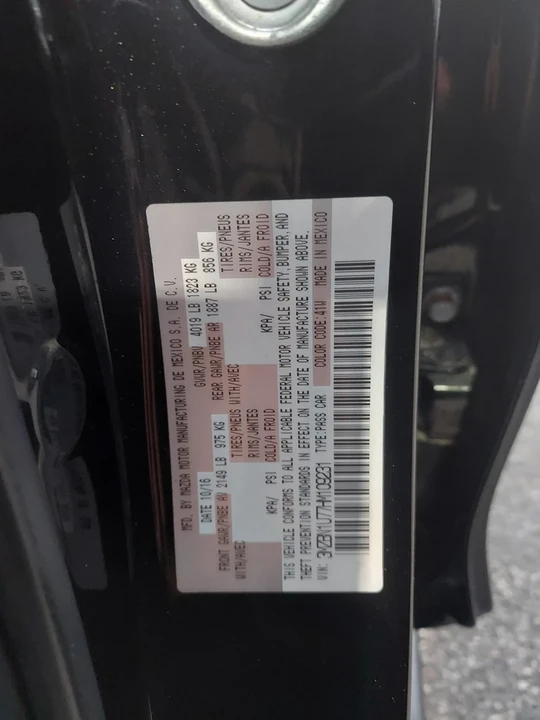 2017 Mazda Mazda 3 3rd Gen - Image 6 of 21