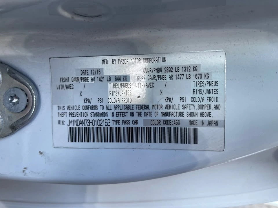 2017 Mazda ND MX-5 Miata - Image 20 of 20