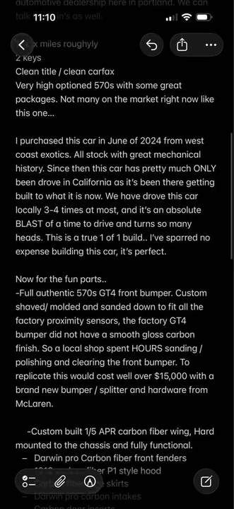 2017 McLaren 570S - Image 10 of 11