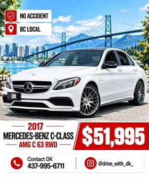 2017 Mercedes-Benz C-Class AMG C 63 RWD
