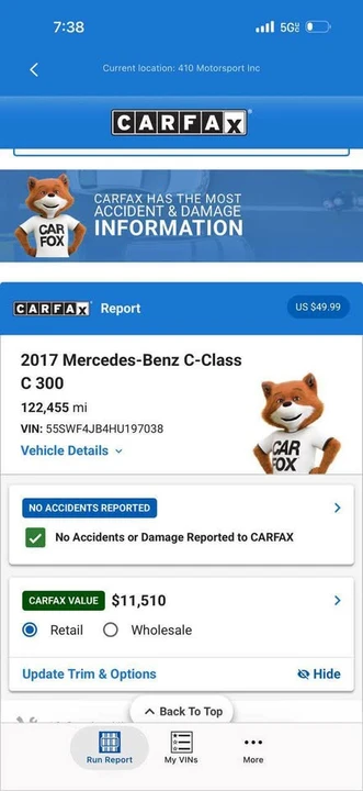2017 Mercedes-Benz W205 C-Class - Image 15 of 15