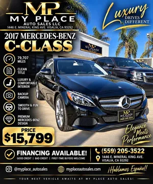 2017 Mercedes-Benz C-Class C 300 Sedan 4D
