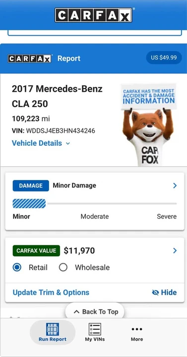 2017 Mercedes-Benz C117 CLA - Image 7 of 7