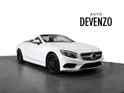 2017 Mercedes-Benz S550 Cabriolet V8 Designo Diamond White