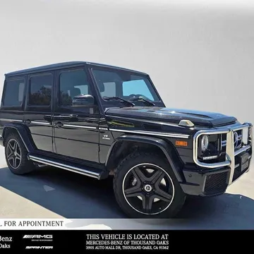 2017 Mercedes-Benz G-Class AMG G 63 4MATIC
