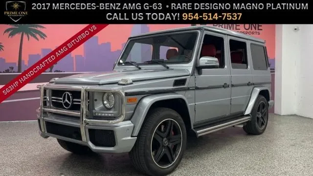 2017 Mercedes-Benz G-Class G 63 AMG Sport Utility 4D